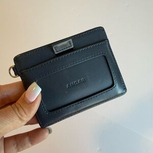 ANDAR Denner Wallet Navy Leather